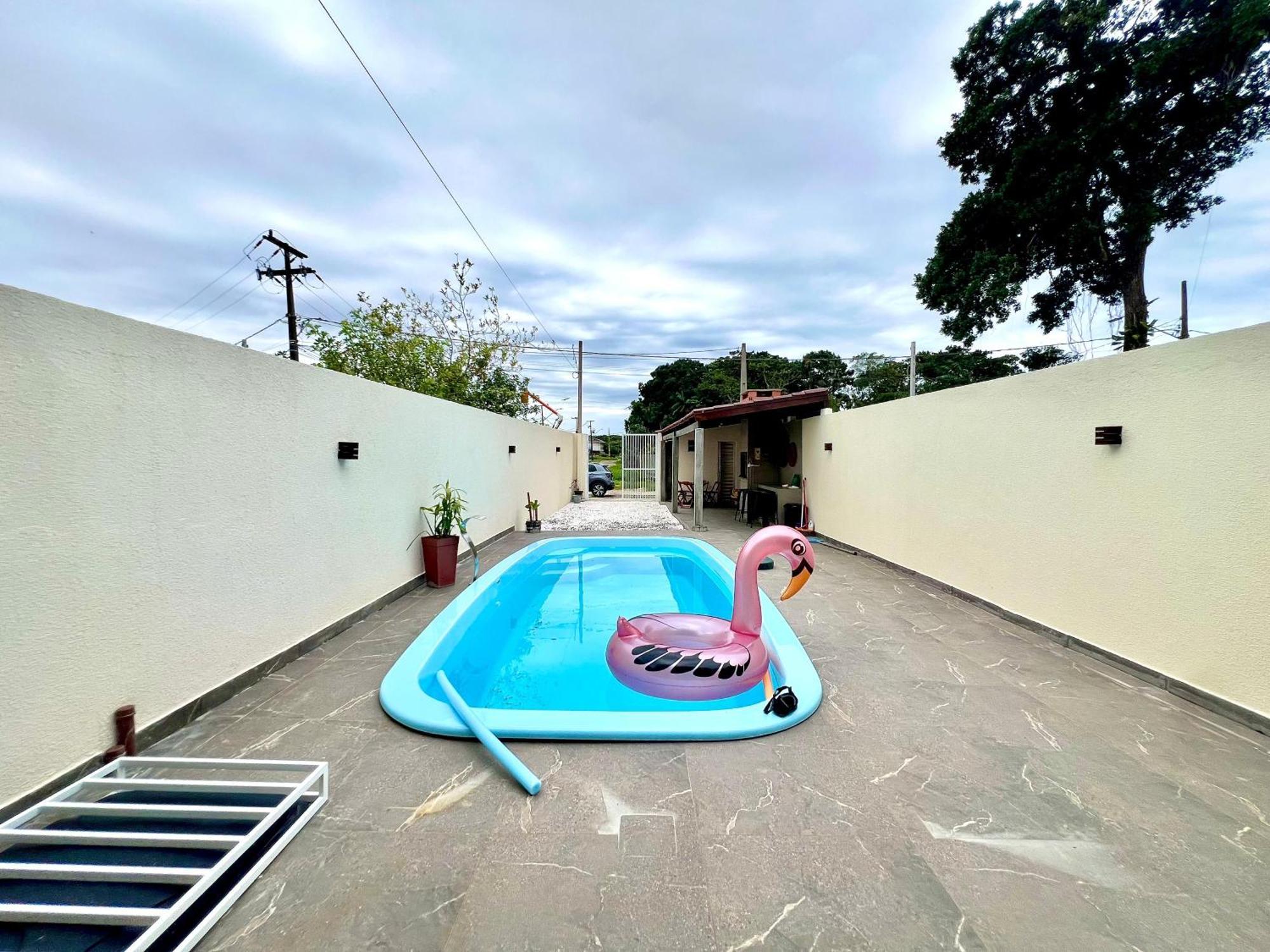 Casa Com Piscina , Ar Condicionado E Churrasqueira No Balneario Eliana Casa de Férias