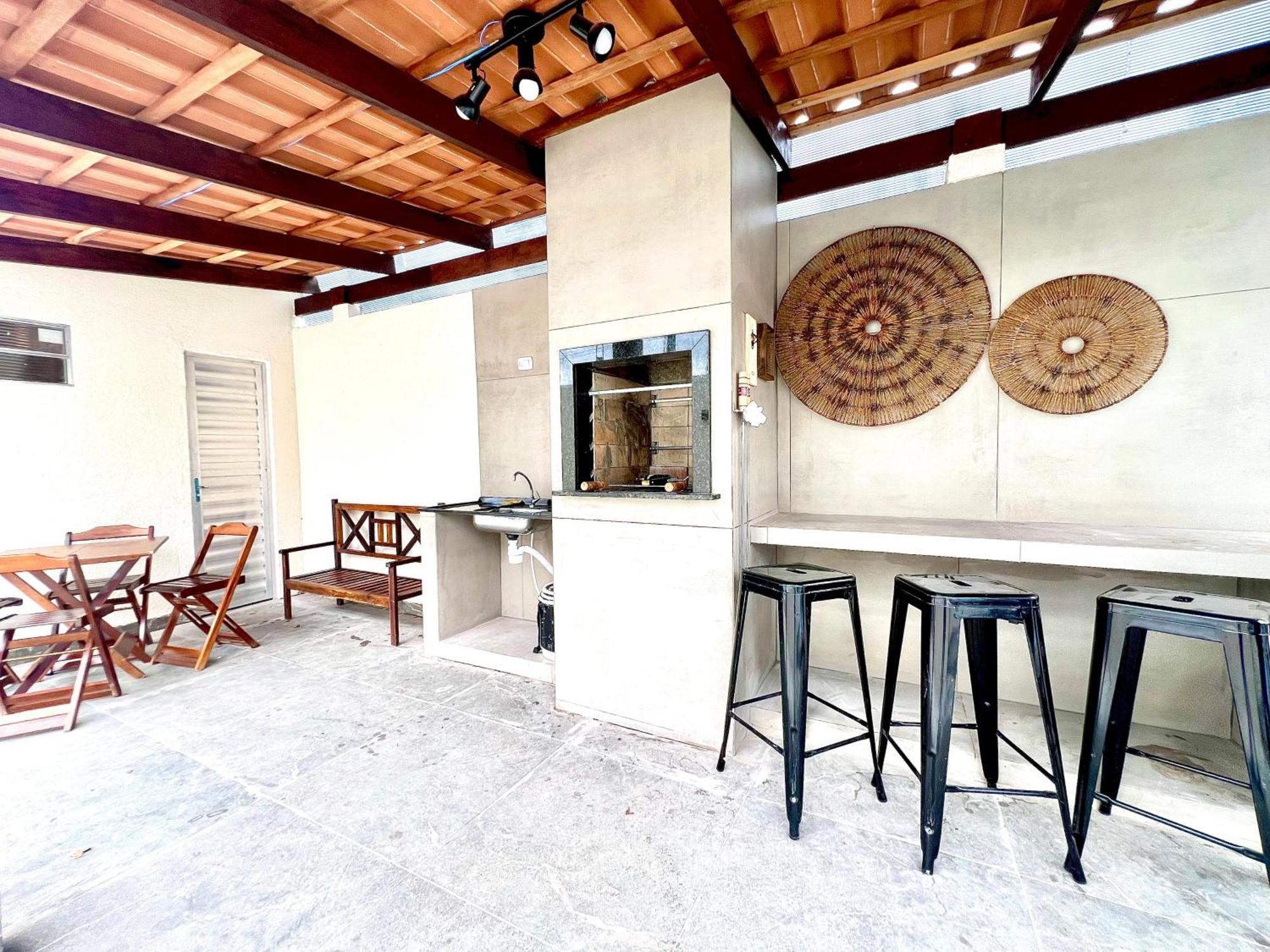 Casa Com Piscina , Ar Condicionado E Churrasqueira No Balneario Eliana Casa de Férias
